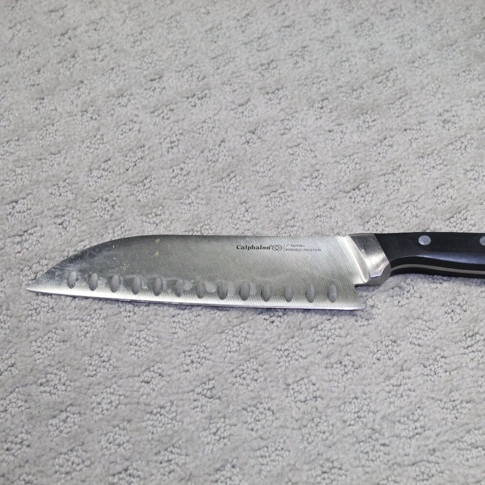 Calphalon 7 Inch Santoku Knife Forged/ No Stain Steel